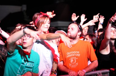 parti insanları Müzik Festivali