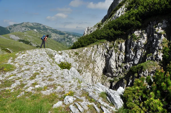 Buca in montagna — Foto Stock