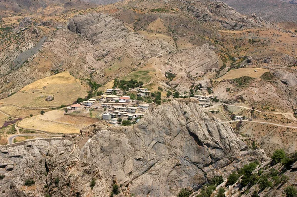 Arid Mountainous Landscape Northern Kurdistan Turkey — 스톡 사진