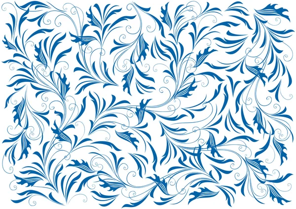 Fondo floral abstracto — Vector de stock