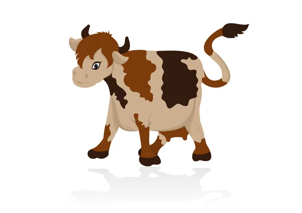 Vaca abstracta — Vector de stock