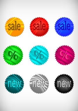 Satılık sticker koleksiyonu