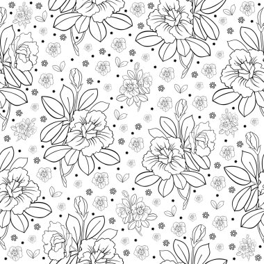 Kusursuz çiçek deseni