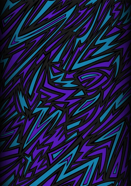 Fundo abstrato em estilo graffiti — Vetor de Stock