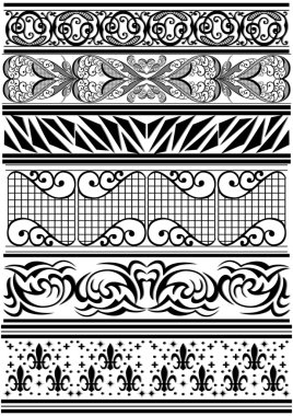 tasarım öğeleri koleksiyonu