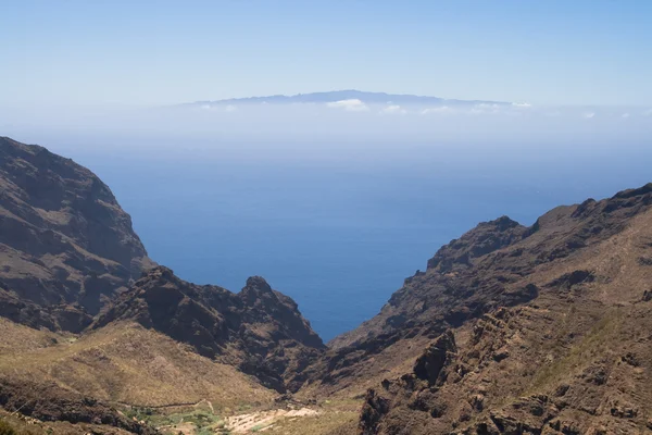 Ravina de Masca e La Gomera — Fotografia de Stock