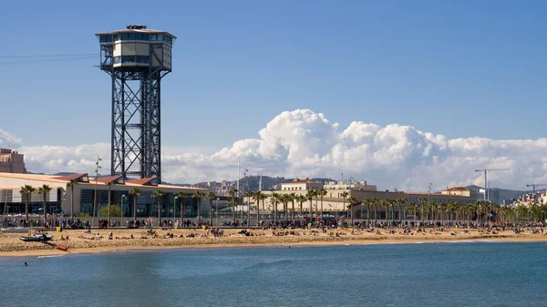 Sant Sebastia Beach — Stock Fotó