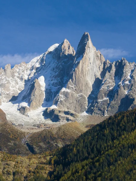 Aiguille du Dru — Φωτογραφία Αρχείου