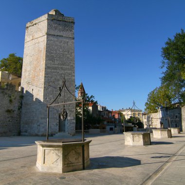 Zadar beş wells kare