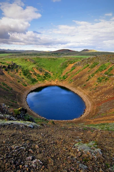 Kerid-kráter — Stock Fotó