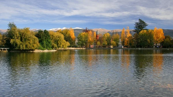 Lago de Puigcerda — Foto de Stock