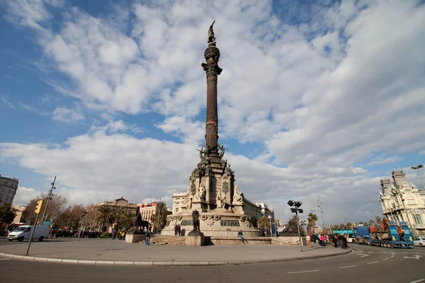 Denkmal für Kolumbus — Stockfoto