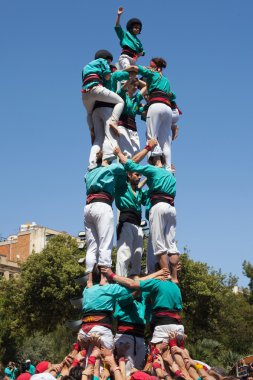 castellers la sagrada Familia