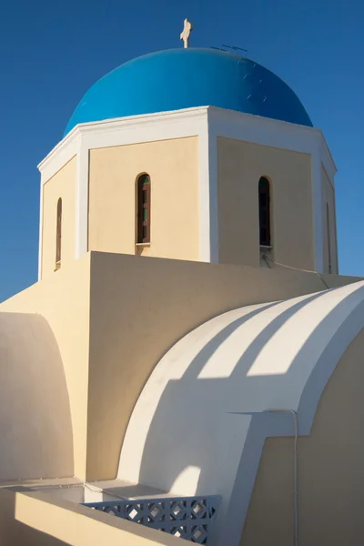 Blue dome in Oia — Stock Photo, Image