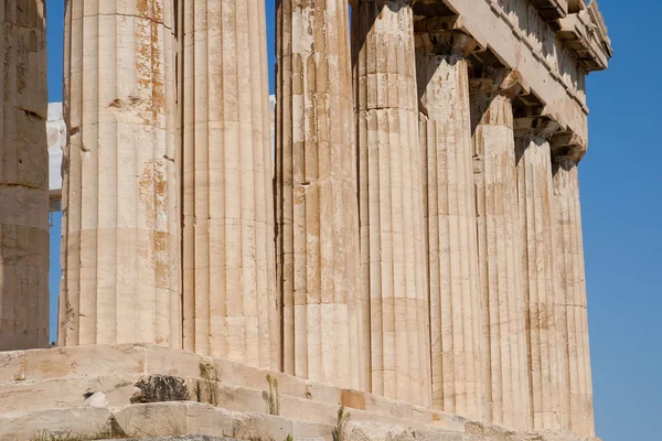 Parthenon kolumner — Stockfoto