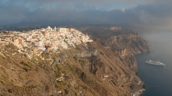 Thira de Firostefani — Fotografia de Stock