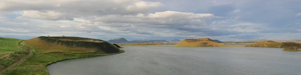 Озеро Myvatn — стокове фото