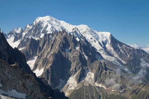 Macizo del Mont Blanc de Grands Montets — Foto de Stock