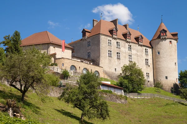 Gruyeres kasteel — Stockfoto