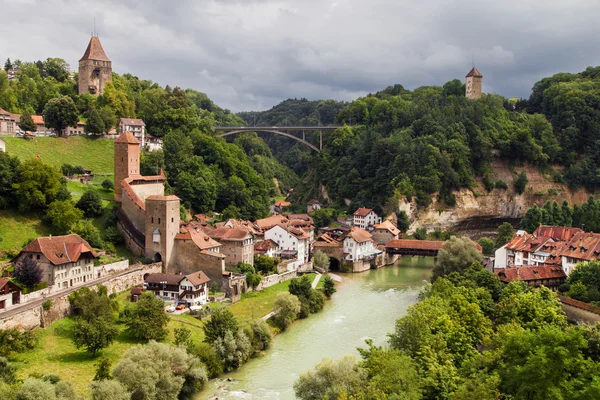 Distretto di Fribourg Auge — Foto Stock