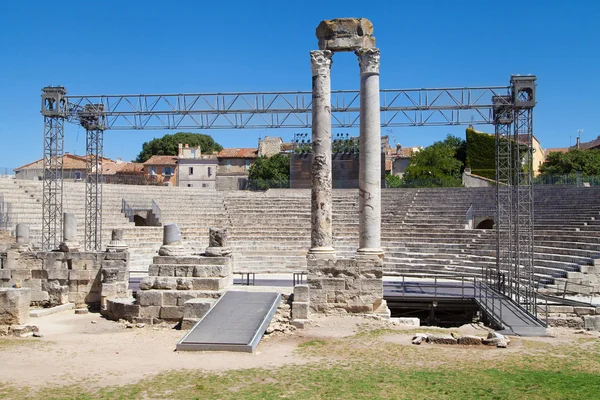 Romersk theatre av arles — Stockfoto