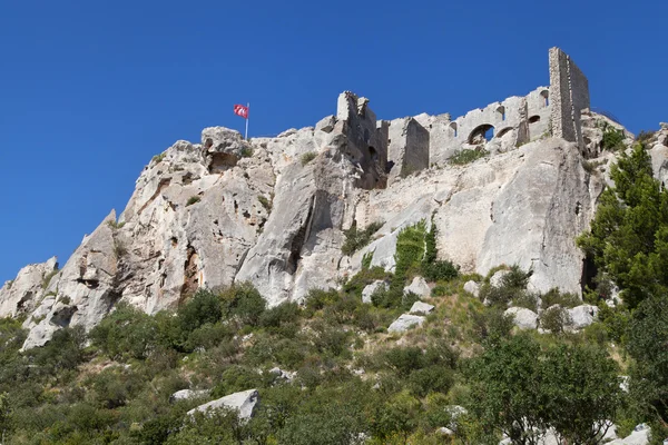 ซากปรักหักพังของ Les Baux — ภาพถ่ายสต็อก