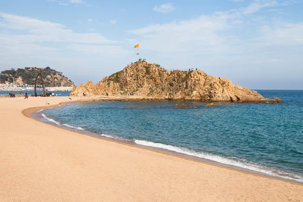 Stranden sa palomera — Stockfoto