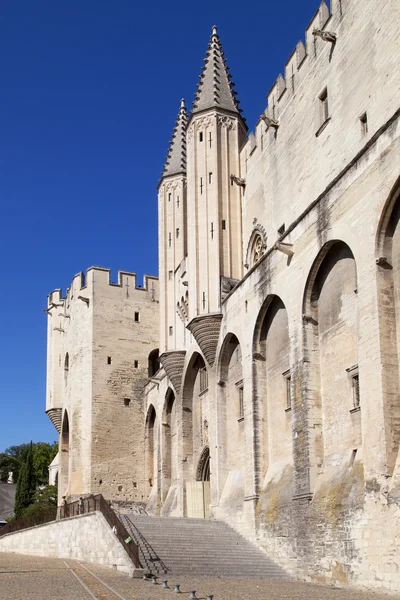 Pauselijke Paleis van avignon — Stockfoto