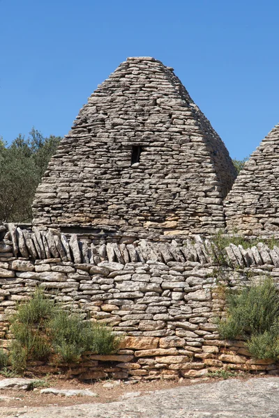 Capanna in pietra a secco a Gordes — Foto Stock