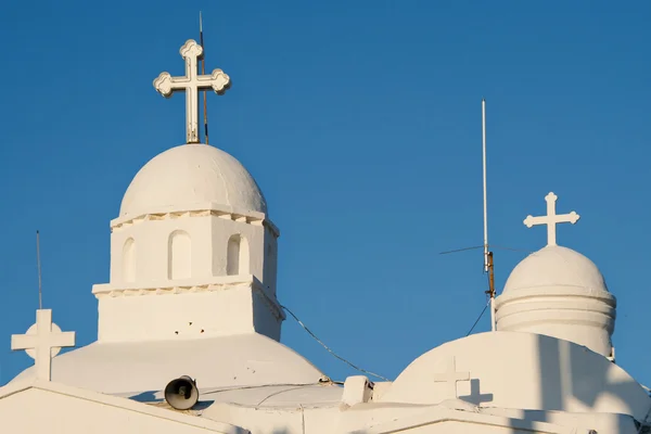 Agios georgios kubbeler lycabettus içinde — Stok fotoğraf