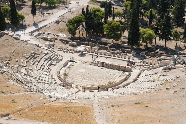 Teatro de Dionisio en la Acrópolis — Foto de Stock