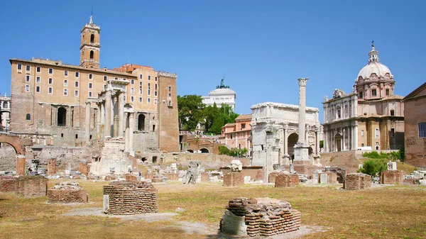 Campidoglio ve Roma Forumu — Stok fotoğraf