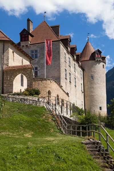 Chateau Gruyeres — Stockfoto