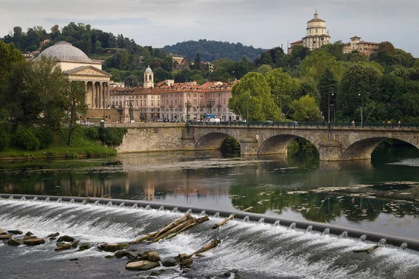 Río Través Turín Italia — Foto de Stock