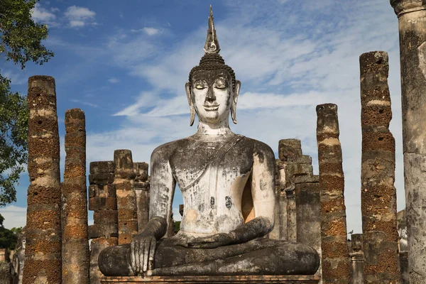 Buddha Viharn Soong Wat Mahathat Sukhothai Thailand — Stock Photo, Image