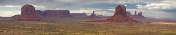 Monument Valley Panorama Artist Point Arizona Estados Unidos América — Fotografia de Stock