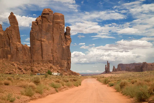 Hub Monument Valley Arizona Estados Unidos — Fotografia de Stock