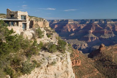 Grand Canyon from Lookout Studio, Grand Canyon Village, Arizona, United States.