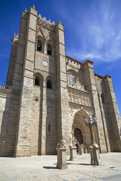 Kathedraal Van Avila Spanje — Stockfoto