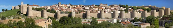 Panorama Des Murs Avila Espagne — Photo
