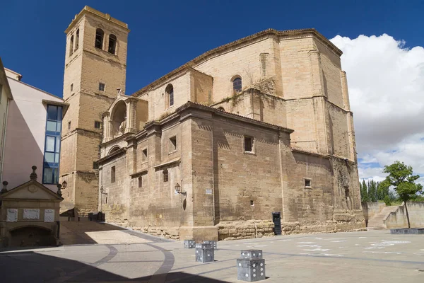 Igreja Santiago Real Logrono Espanha — Fotografia de Stock
