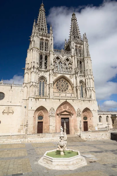 Kathedraal Van Burgos Spanje — Stockfoto