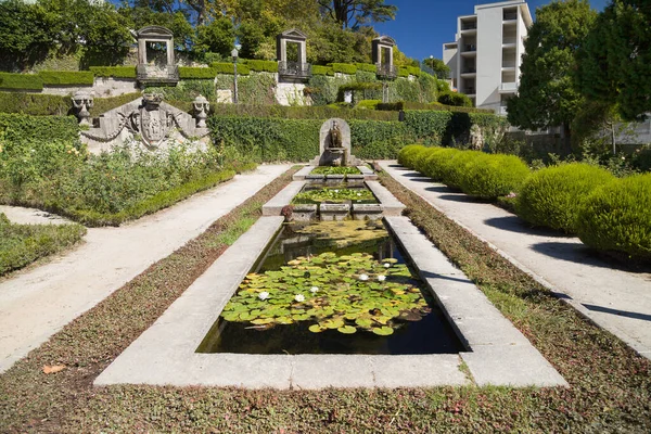 Jardim Rosas Nos Jardins Palácio Cristal Porto Portugal — Fotografia de Stock