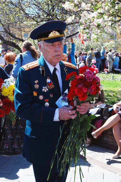 Portrait of a war veteran.