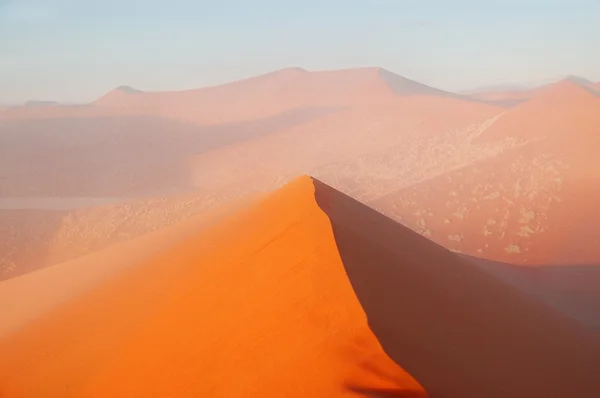 日の出の砂丘ナミビア — ストック写真