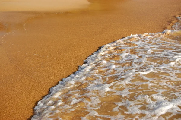 Background of wave on sand — Stock Photo, Image