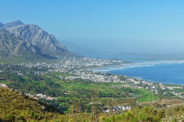 View of Hermanus, South Africa clipart