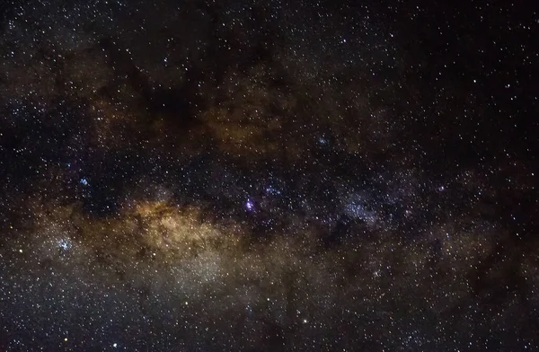 Estrelas Galáxia Espaço Exterior Céu Noite Universo Preto Estrelado Fundo — Fotografia de Stock