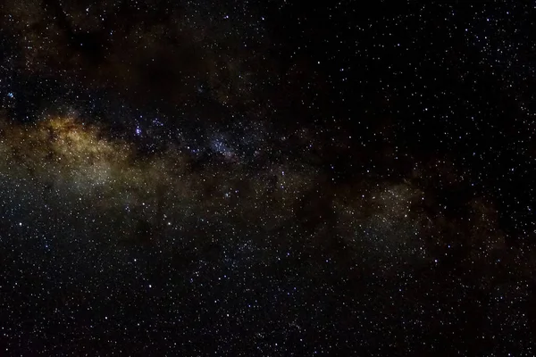 Estrelas Galáxia Espaço Exterior Céu Noite Universo Preto Estrelado Fundo — Fotografia de Stock