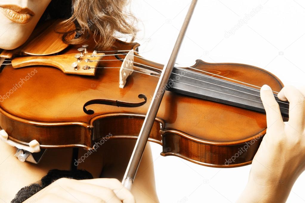 Violin musical instruments violinist hand